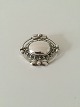 Georg Jensen 
Sterling Silver 
Brooch No 91. 
Measures  4.1 
cm / 1 39/64 
in. x 4.8 cm / 
1 57/64 in. ...