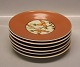 Royal 
Copenhagen 
Aluminia 
Faience 
1484-07 
Fruitplate, 
round, 20 cm 
(N. Th.) 1933, 
...