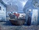 Gade, Arling 
(1919 - 2011) 
Dänemark: Eine 
Frau mit zwei 
Kühe. Öl auf 
Leinwand. 
Signiert: 
Arling ...