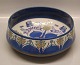 Royal 
Copenhagen 
Aluminia 
Faience 
439-3178 Skål 
10 x 26 cm 
Berte Jessen BJ 
Tenera
