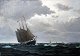 Landt, Francis 
(1885 - 1975) 
Dänemark: 
Dreimaster und 
zahlreiche 
Schiffe im 
Øresund. Öl auf 
...
