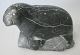 Inuit. 
Specksteinfigur, 
20. 
Jahrhundert. 
Kanada. Ein 
Walross. L:. 9 
cm. H., 6 cm. 
Unterzeichnet. 
...