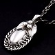 Georg Jensen 
Heritage 
Pendant of the 
Year 1992. 
Silverstone.
Sterling 
Silver 925 S.
45 cm. ...