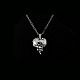 Georg Jensen 
Heritage 
Pendant of the 
Year 1996. 
Silverstone.
Sterling 
Silver 925 S.
45 cm. ...