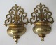 Par 
katholischen 
Weihwasser 
beckern, 
Messing, ...