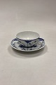 Royal Copenhagen Blue Fluted Half Lace Tea Cup and ...