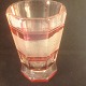 Deutsch 
Glasbecher  
oktogonalen
Mit roten 
Overlay ...