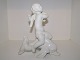 Bing & Grondahl 
Blanc de Chine 
figurine, boy 
on dolphin.
Designed by 
artist Kai ...