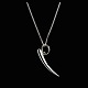 Georg Jensen 
Sterling Silver 
Pendant  "100" 
UNO #451
Designed by 
Jacqueline 
Rabun. 
Chain 50 ...