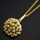 Flora Danica. 
Gilded Sterlng 
Silver Pendant- 
Dill
Pendant 2.9 
cm./ 1.1"
Chain. 50 cm./ 
...