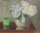 Johnen, Pauline 
(1880 -?) 
Deutschland. 
Stillleben mit 
Hortensia in 
einer bojan auf 
einem Tisch. 
...