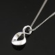 Georg Jensen 
Sterling Silver 
Pendant. 
Infinity #452
Designed by 
Regitze 
Overgaard.
Chain 45 ...