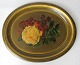 Schwarz Metall 
Tablett, 19. 
Jh. Mit Rosen 
Bemalungen. 
Oval. L:. 34 
cm. B:. 27,5 
cm. Wirklich 
...