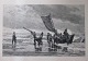 Locher, Carl 
(1851 - 1915) 
D&auml;nemark: 
Bei Skagen 
Strand. 
Radierung. Gez. 
Carl Locher. 58 
x ...