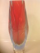 Big beautiful 
Murano vase.
Red with blue 
and yellow 
neuancer.
and star cut 
the corpus
Height: ...
