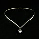 Karl Erik 
Palmberg for 
Alton. Sterling 
Silver Neckring 
with Rock 
Crystal
Designed by 
Karl Erik ...