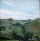 Hessellund, 
Hans Andreasen 
(1851 - 1907) 
Dänemark: 
Landschaft in 
Ringsted. Öl 
auf Karton. 21 
x ...