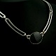 N.E. From 
Halskæde i 
Sterling sølv 
med sort onyx. 
1960'erne
Tegnet of 
udført hos 
Niels Erik ...