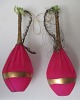 Christmas tree 
decoration, 
19th century. 
Germany. 
Painted glass 
with metal 
wire. Height .: 
17.5 ...
