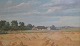 Kraul, Fritz 
(1862 - 1935) 
Dänemark: 
Erntelandschaft.
 Öl auf 
Leinwand. 
Signiert: F. 
Kraul 1930. ...