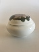 Royal 
Copenhagen 
Lidded Bowl No 
483/400 with 
Flower Motif. 
1st Quality in 
nice and whole 
...