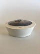 Royal 
Copenhagen 
Lidded Bowl No 
1912/1756 with 
Harbor and 
Sailboat Motif. 
Top and Bottom 
does ...