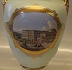 Royal 
Copenhagen 
Golden Age 
Painting on 
porcelain: Ca 
1850 The Church 
of 
Christiansborg 
Castle - ...
