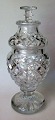 Kristall Deckel 
Vase, 20. 
Jahrhundert.