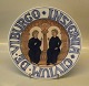 CIVIUM DE 
VIBORG INSIGNIA 
 Signed MDJ - 
Martha Dahl 
Jensen
Bing and 
Grondahl Marked 
with the ...