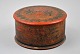 Russische Tabak 
Dose, 
dekorierten 
Holz. 19. 
Jahrhundert. H: 
10, D: 19 cm.