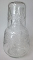 Wirklich schöne 
Wasserkaraffe 
und Wasserglas 
mit 
detaillierten 
Schnitten, um 
1910. Dekanter 
...