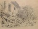 Moller, Jens 
Peter (1783 - 
1854) Dänemark: 
Wassermühle. 
Blei auf 
Papier. Nicht 
signiert. 25,5 
x ...