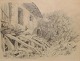 Moller, Jens 
Peter (1783 - 
1854) Dänemark: 
Wassermühle.