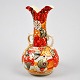 Satsuma Vase. 
Fayencen. Japan 
des 19. 
Jahrhunderts. 
Polychrome 
Dekoration mit 
Figuren. H: 20 
cm.