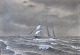 Dänischer 
Künstler (19. 
Jahrhundert): 
Segelschiffe 
auf ...