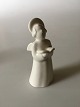 Royal 
Copenhagen 
Blanc de Chine 
figurine Angel 
with songbook. 
9 cm H / 3 
35/64 in.