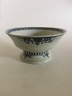 Royal 
Copenhagen 
Unique Bowl 
from 1929 by 
Oluf Jensen.. 
12 cm H. 24.5 
cm diameter.