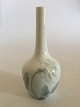 Royal 
Copenhagen Art 
Nouveau Vase 
No. 615/43 with 
Rose 
decoration. 1st 
Quality, in 
fine ...