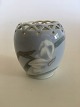Royal 
Copenhagen Art 
Nouveau Vase 
No. 108/225 
with Daffodil 
decoration. 8 
cm H. 1st 
Quality, in ...