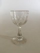 Holmegaard Derby Sweet Wine Glass 10.1 cm H.