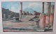 Gallo, Gianno 
(1915 -) 
Italien:. 
Pompei Tempio 
di Apollo e 
Altare, e 
Vesuvio. 
Aquarell. ...