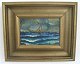 Carlos Bolt 
(20. Jh.). Meer 
mit Segelboot. 
Öl auf Leinwand 
/ 
Holz. Signiert: 
 Monogramm CB. 
13 x ...
