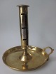 Antik dänische 
Leuchter aus 
Messing, 19. 
Jahrhundert.