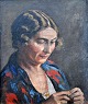 Søeborg, Axel 
(1872 - 1939) 
Dänemark. 
Portrait.