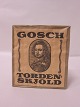 Gosch Paket mit "Tordenskjold" 
Streichholz/Zündholzschacteln
Das Paket ist nie geöffnet und deshalb mit 
originalem Inhalt und mit dem originalen Papier
8,5cm, 7,5cm, 5,5cm
Im gutem Stande
Wir haben eine grosse Auswahl von alten Waren