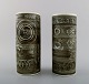 A pair of retro 
vases "Sarek", 
stoneware, Olle 
Alberius, 
Rörstrand. 1960 
/ 70s.
Stamped "R" 
...