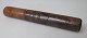 Gedrehte Holz 
Rohr, 19. 
Jahrhundert. 
Dänemark. Für 
Strick - und 
Häkelnadeln. 
Länge:. 17,5 
cm.