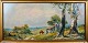 Martin, Martin 
(1835 - 1908) 
Großbritannien. 
Landschaft. 
Aquarell. 
Unterzeichnet. 
26 x 56 ...