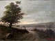 Deutsch 
Künstler (19. 
Jh.): 
Flusslandschaft.
