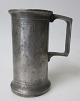 Tin 
Me&szlig;becher, 
1-Pot, Buntzen, 
1900, 
Kopenhagen, 
D&auml;nemark. 
Gestempelt. 
H&ouml;he:. ...